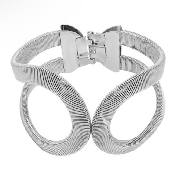 Gold and Silver Cuff Bracelets - Picture 8 of 9